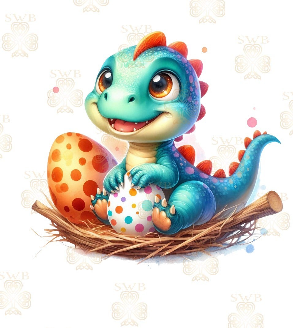 DTF or UVDTF Print -Dino #3