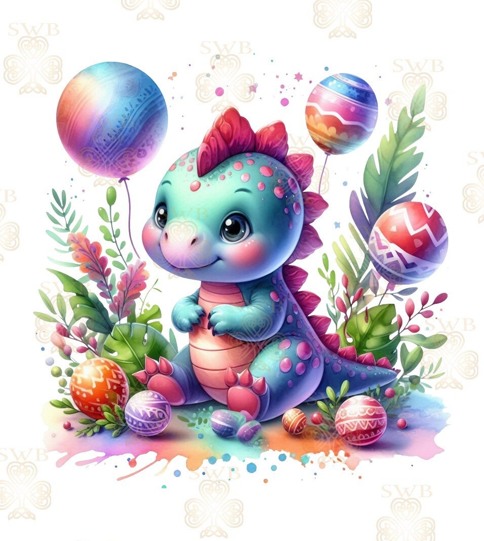 DTF or UVDTF Print -Dino #7