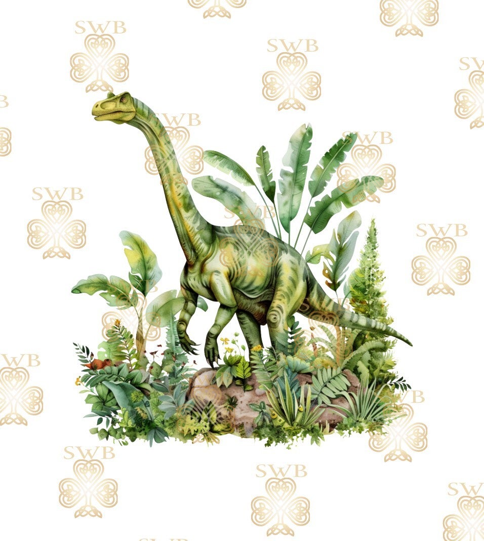 DTF, UVDTF or Sublimation Print -Dinosaur #10