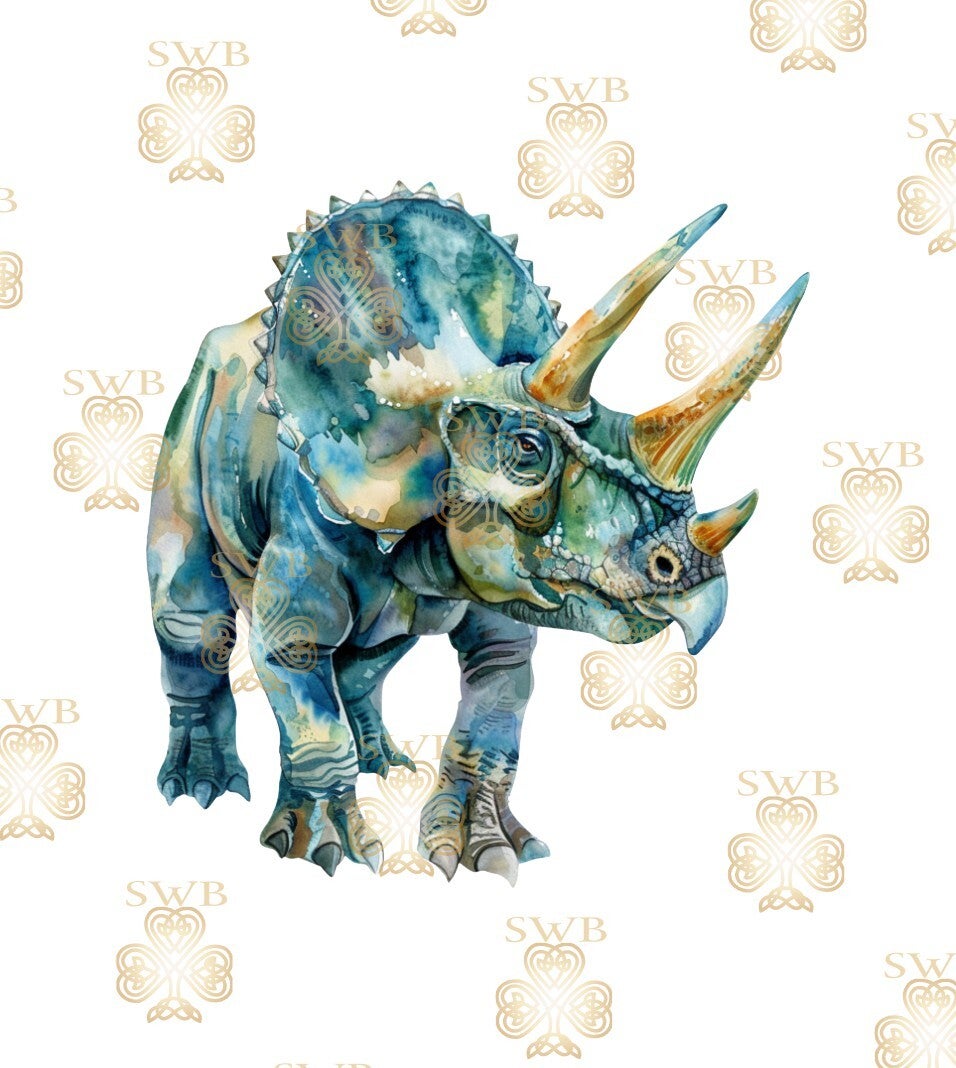 DTF, UVDTF or Sublimation Print -Dinosaur #13