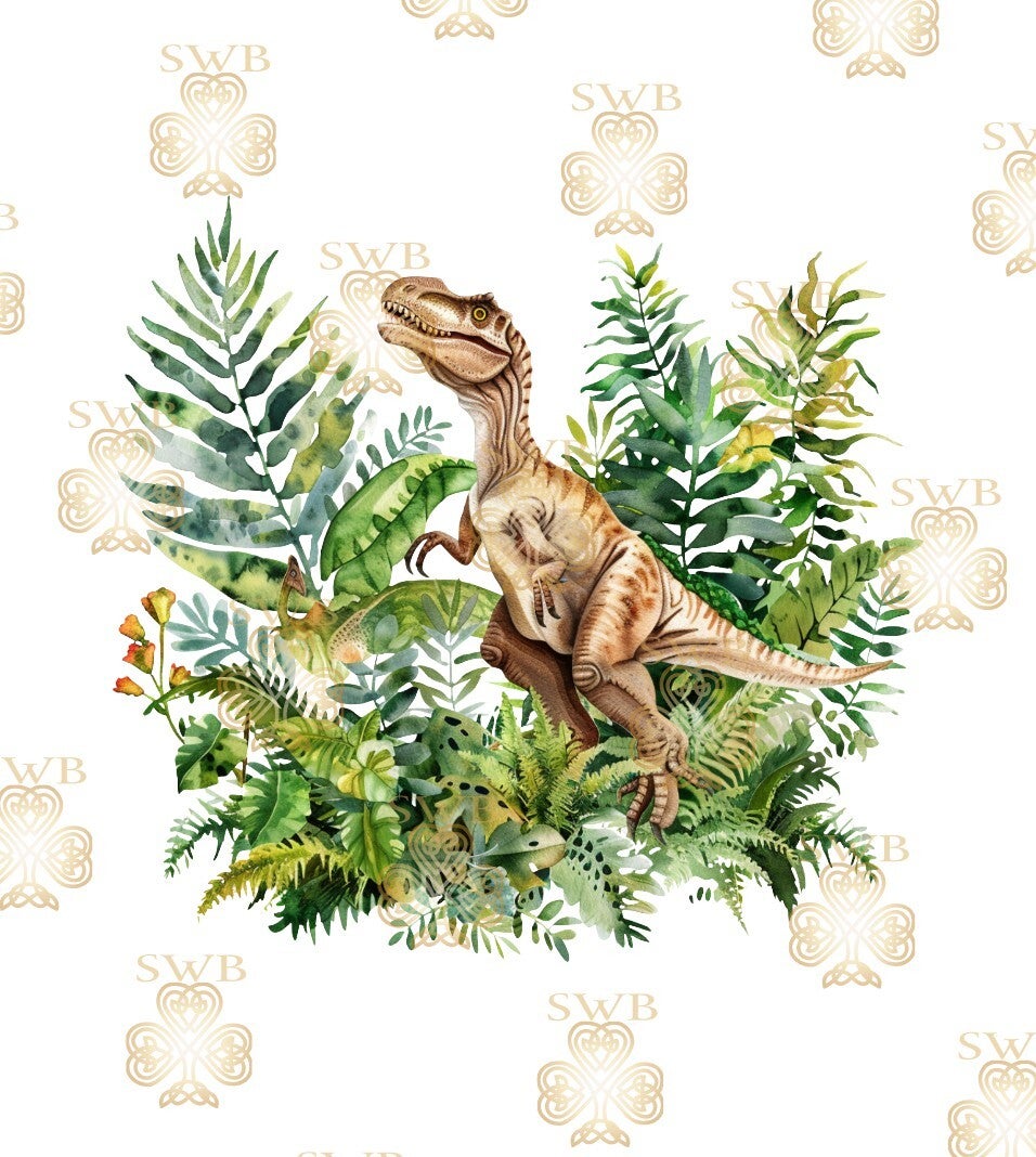 DTF, UVDTF or Sublimation Print -Dinosaur #2