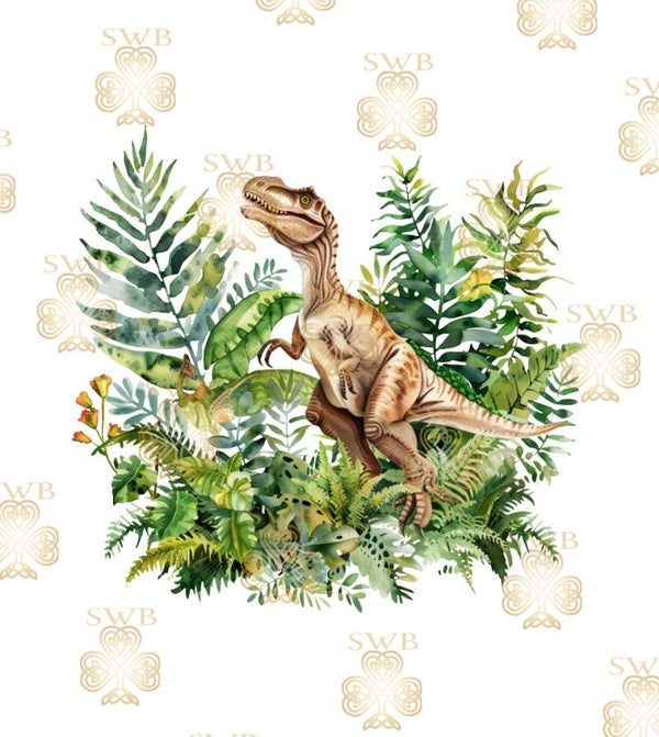 DTF, UVDTF or Sublimation Print -Dinosaur #2