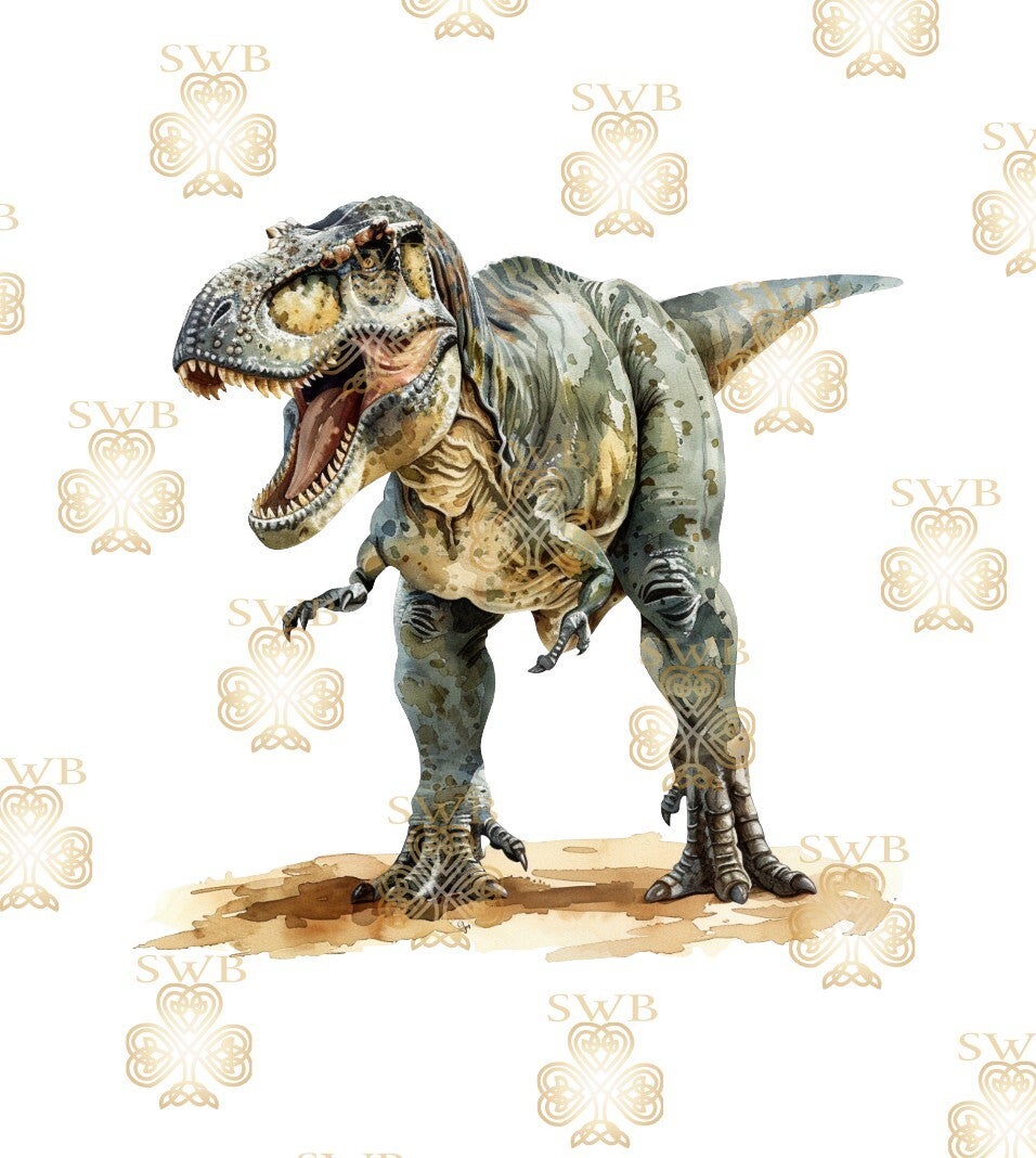 DTF, UVDTF or Sublimation Print -Dinosaur #4