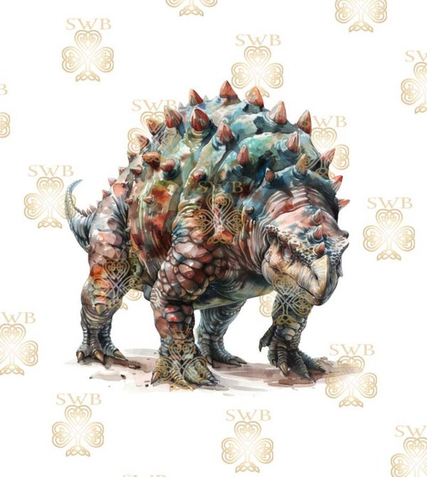 DTF, UVDTF or Sublimation Print -Dinosaur #8