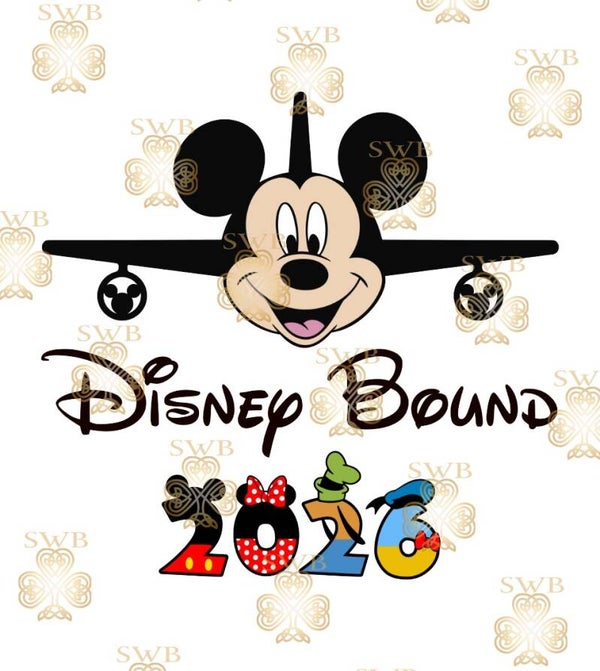 DTF or UVDTF Print -Disney Trip #33