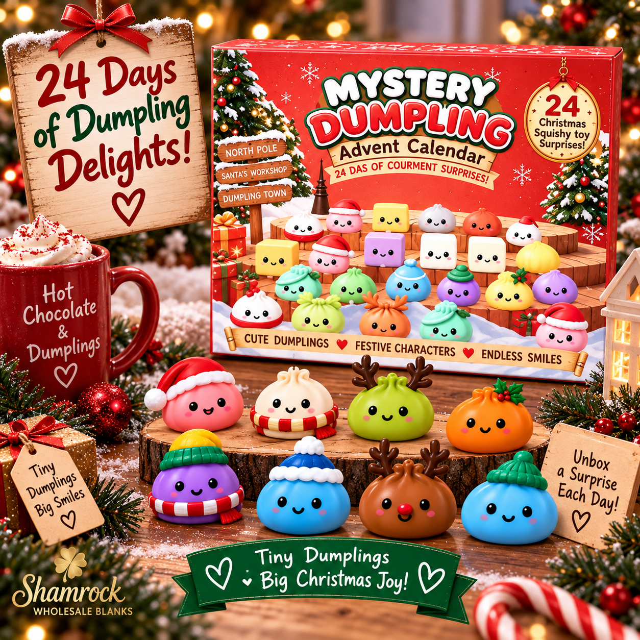 Mystery Dumpling Advent Calendar Christmas gift experience