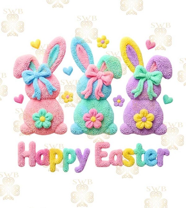 DTF or UVDTF Print -Easter #19