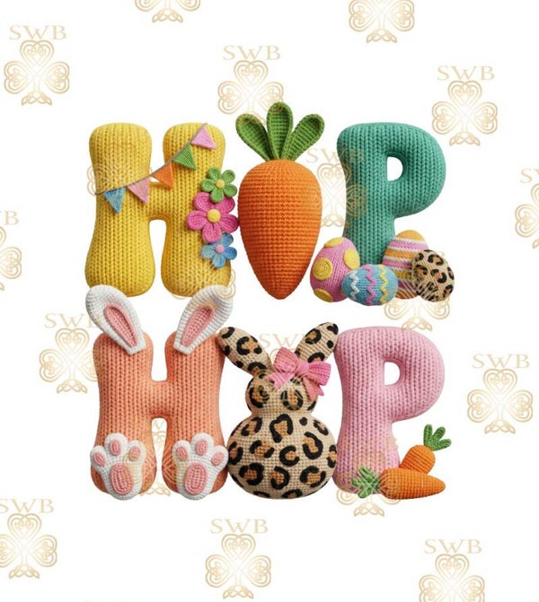 DTF or UVDTF Print -Easter #22