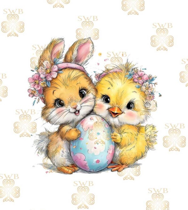 DTF or UVDTF Print -Easter #54