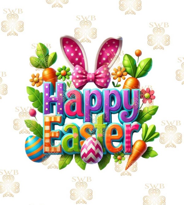 DTF or UVDTF Print -Easter #78