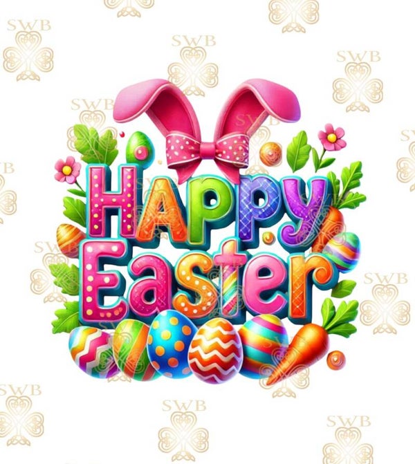 DTF or UVDTF Print -Easter #79