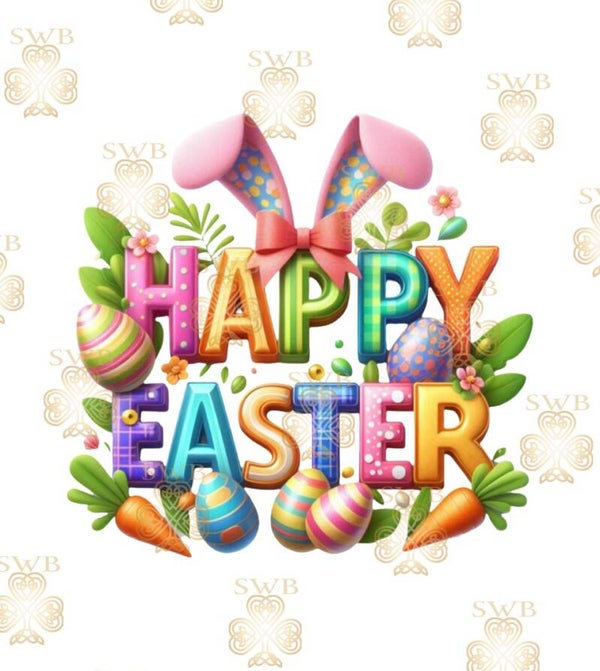 DTF or UVDTF Print -Easter #80