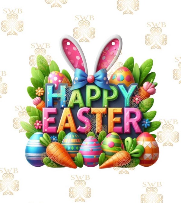 DTF or UVDTF Print -Easter #81