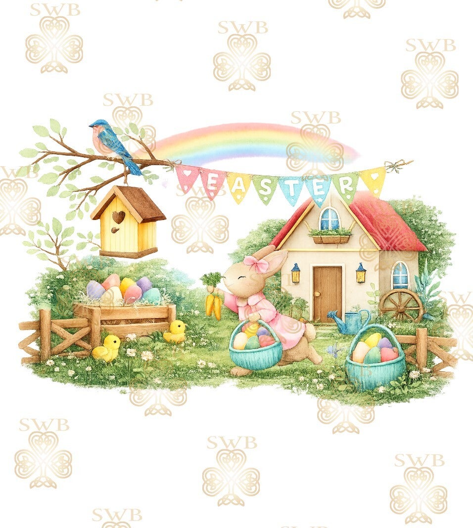 DTF or UVDTF Print -Easter #88