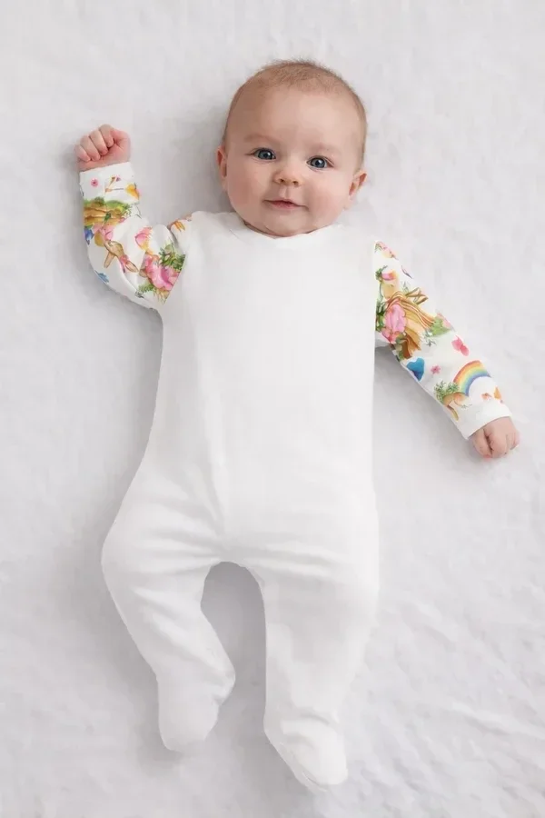 -Sublimation Romper -Easter Girls