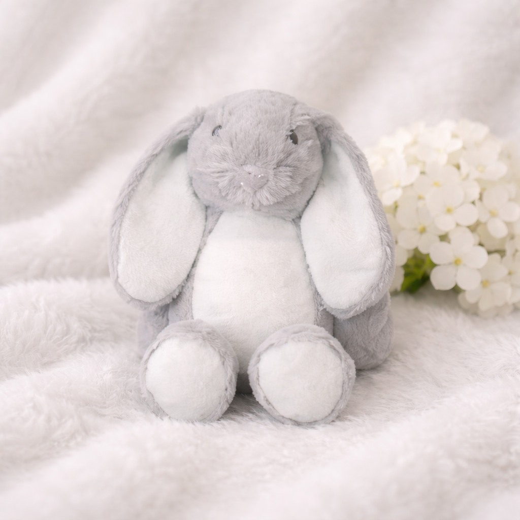 -Bunny Teddy- Grey