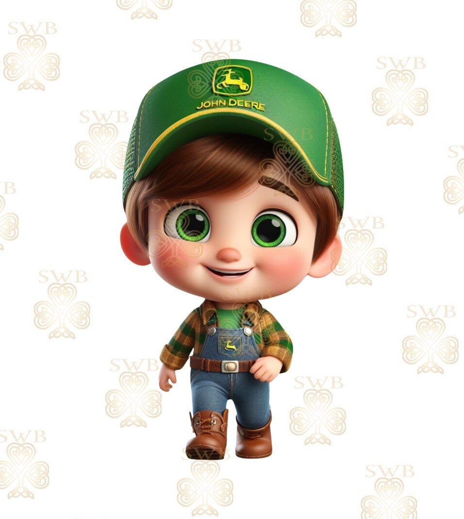 DTF or UVDTF Print -Farming #2