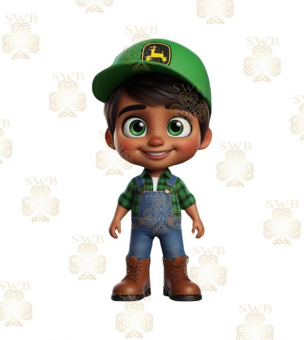 DTF or UVDTF Print -Farming #7