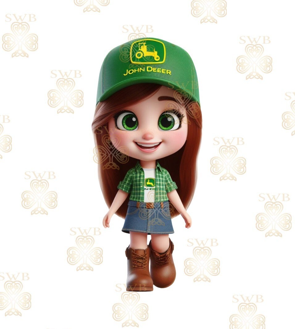 DTF or UVDTF Print -Farming #8