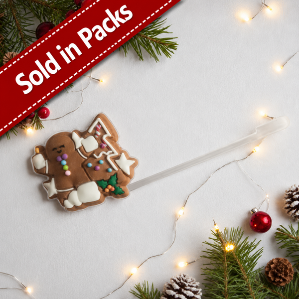 -Christmas Eve Straw Topper