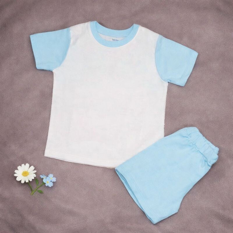 -Kids Sky Blue SHORTS Pyjamas