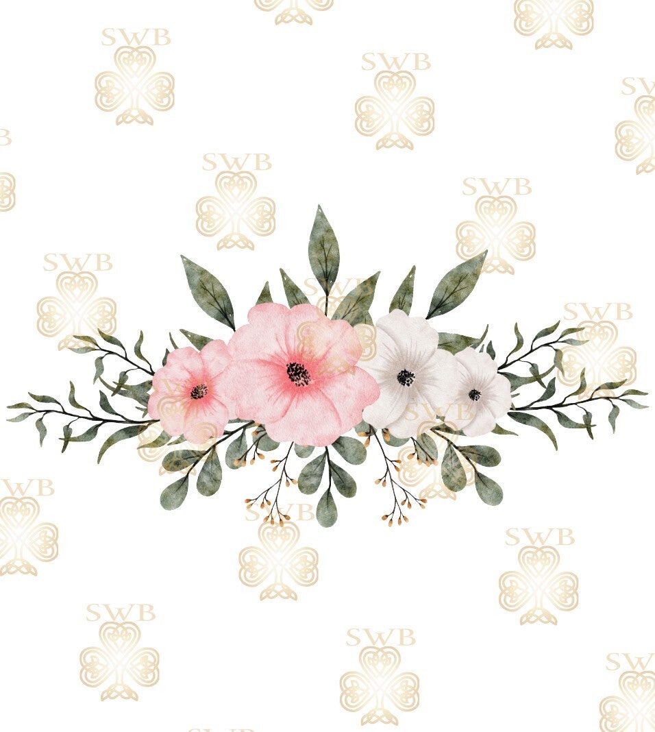 DTF, UVDTF or Sublimation Print -Flower #1