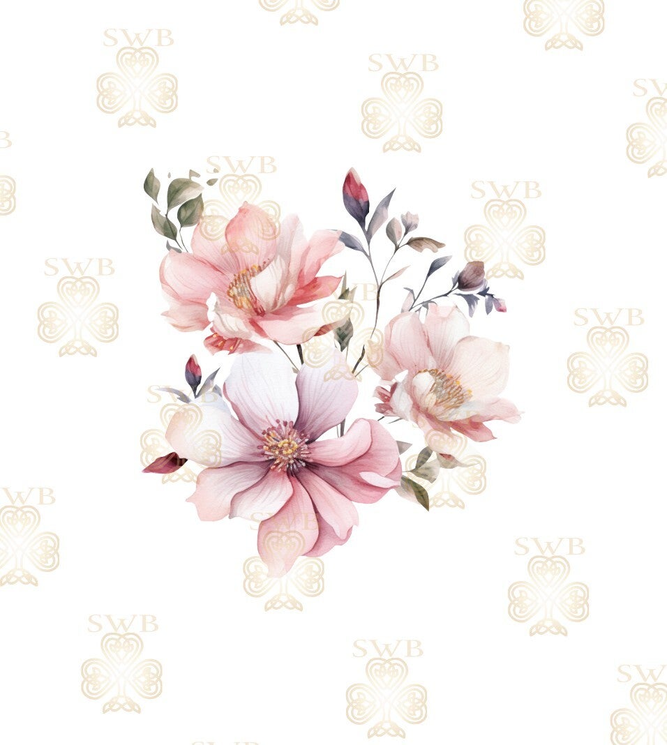 DTF, UVDTF or Sublimation Print -Flower #10