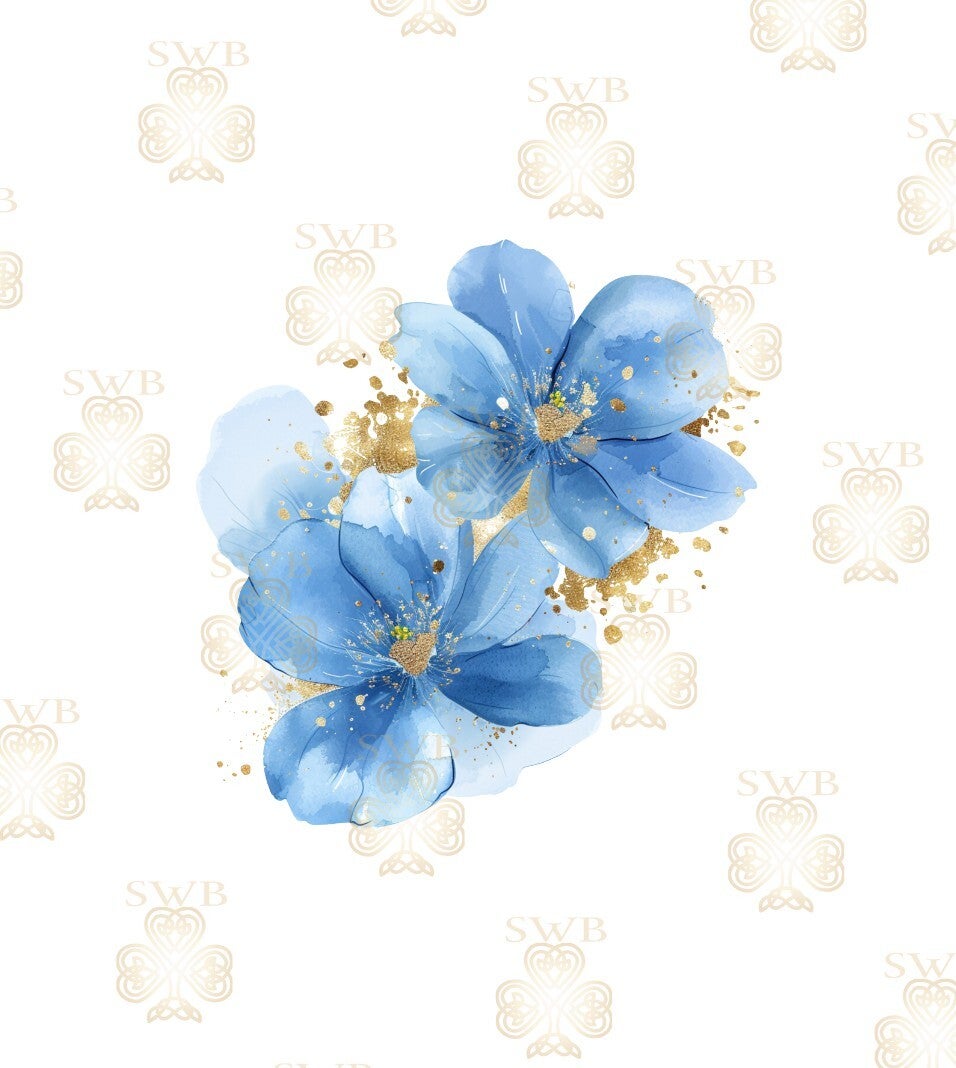 DTF, UVDTF or Sublimation Print -Flower #11