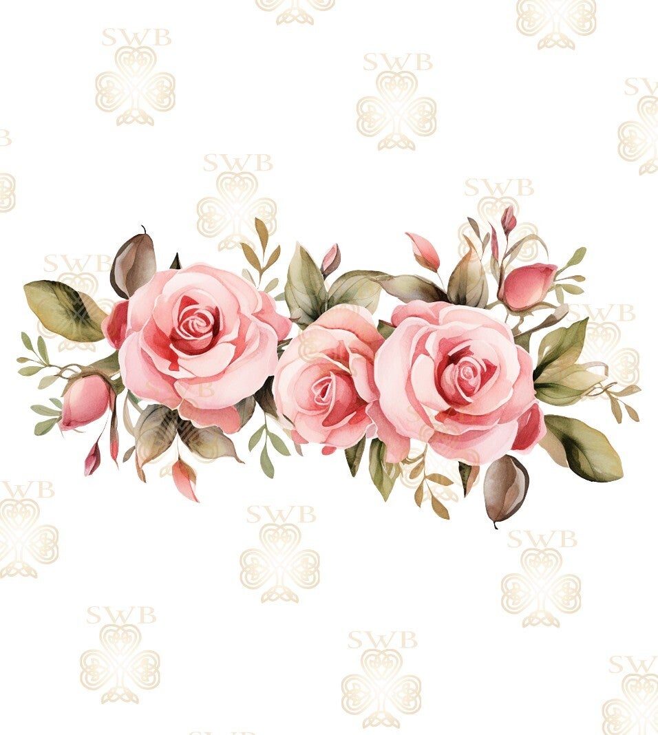 DTF, UVDTF or Sublimation Print -Flower #17