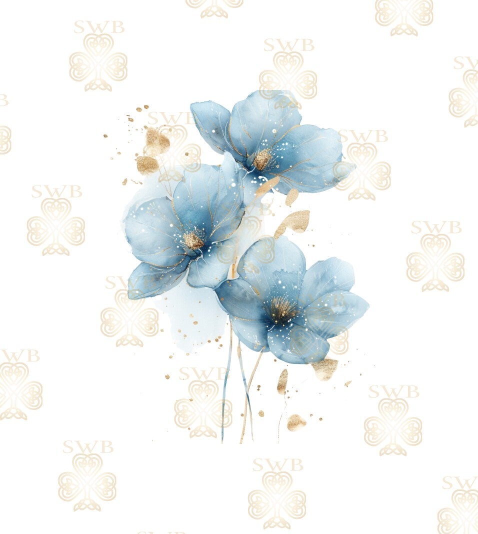 DTF, UVDTF or Sublimation Print -Flower #18