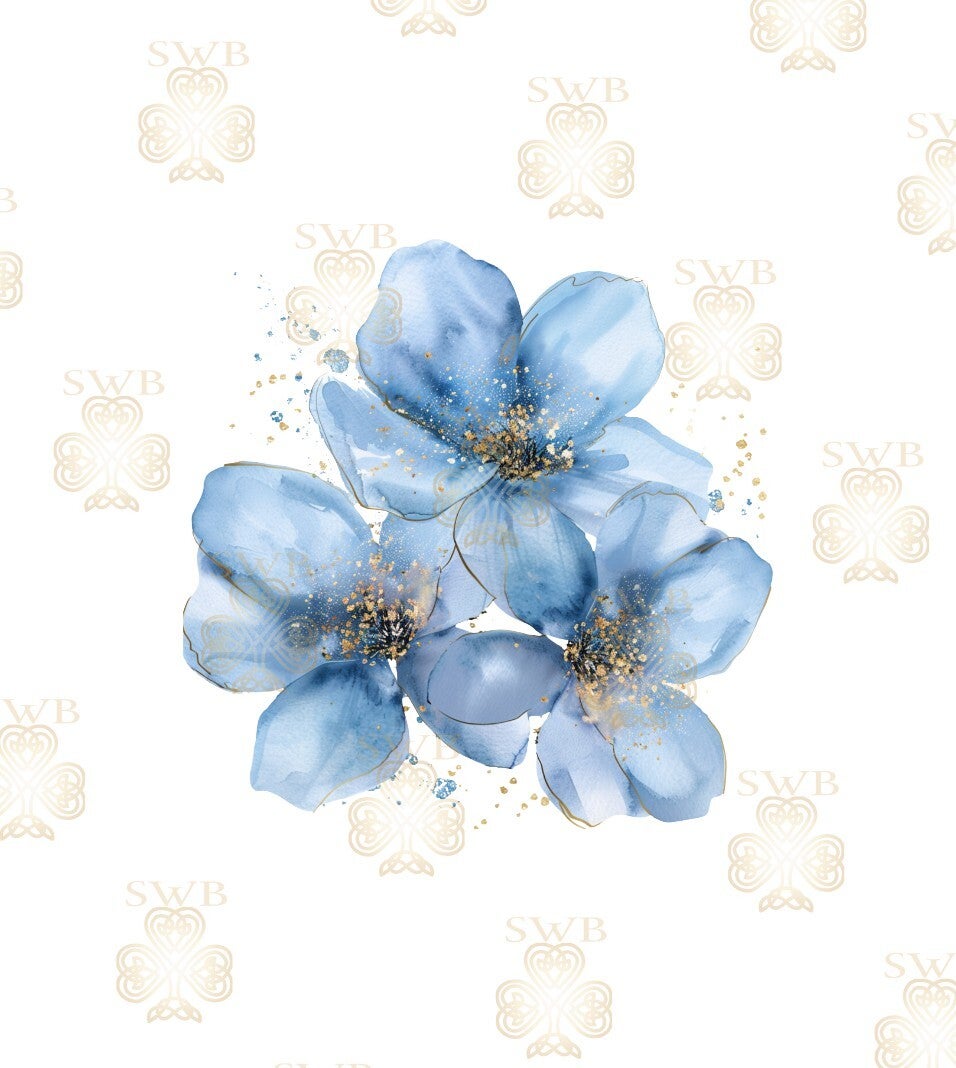 DTF, UVDTF or Sublimation Print -Flower #8