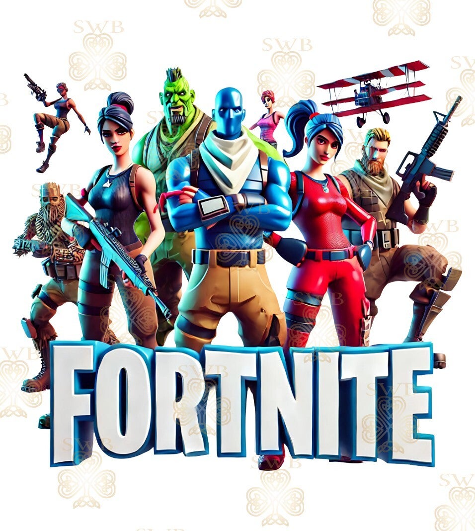 DTF or UVDTF Print - Fortnite #1