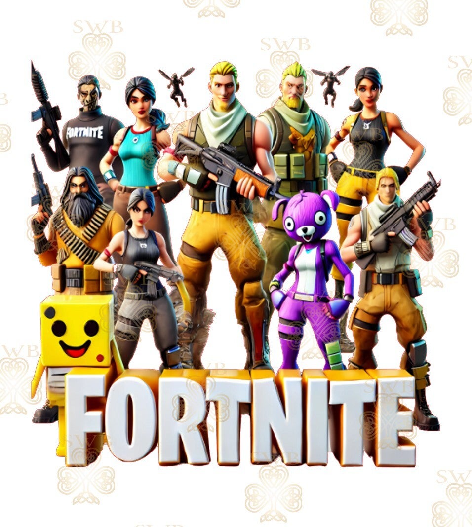DTF or UVDTF Print - Fortnite #2