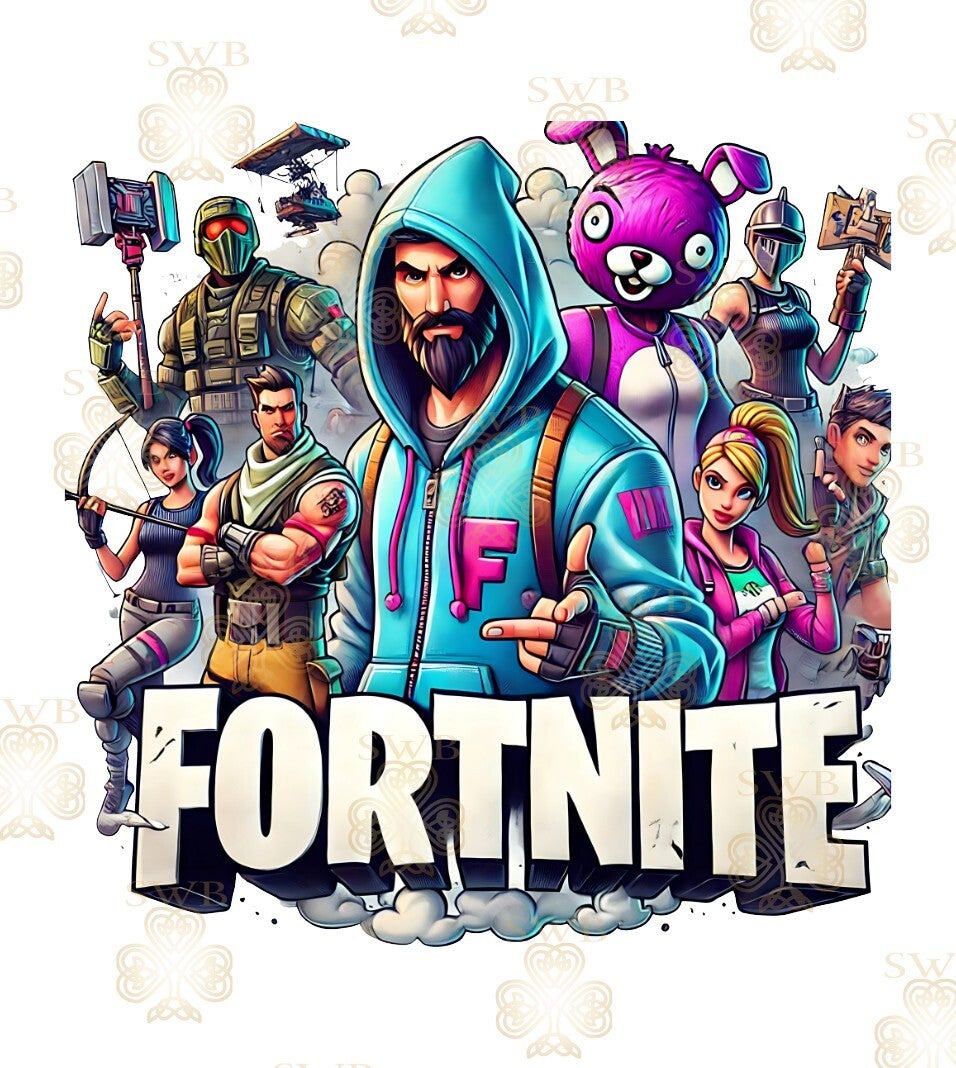 DTF or UVDTF Print - Fortnite #3