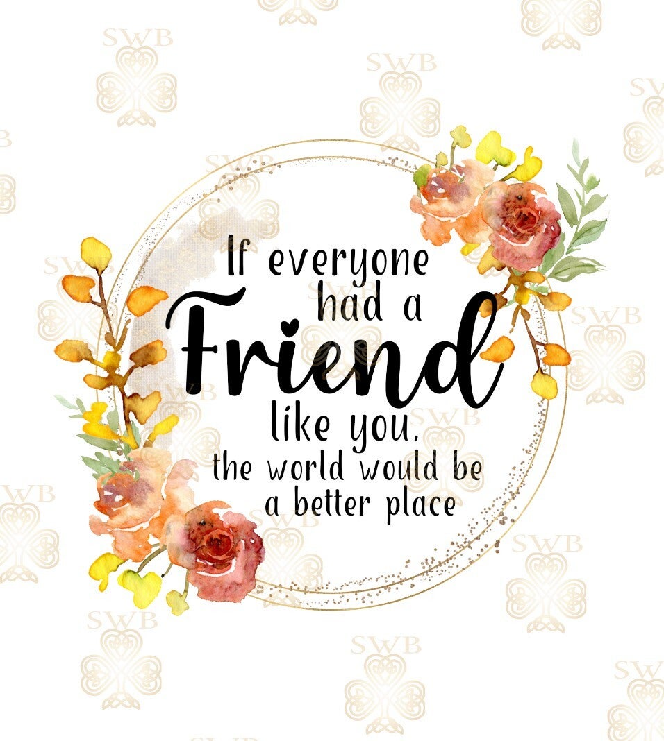 DTF or UVDTF Print - Friendship #1