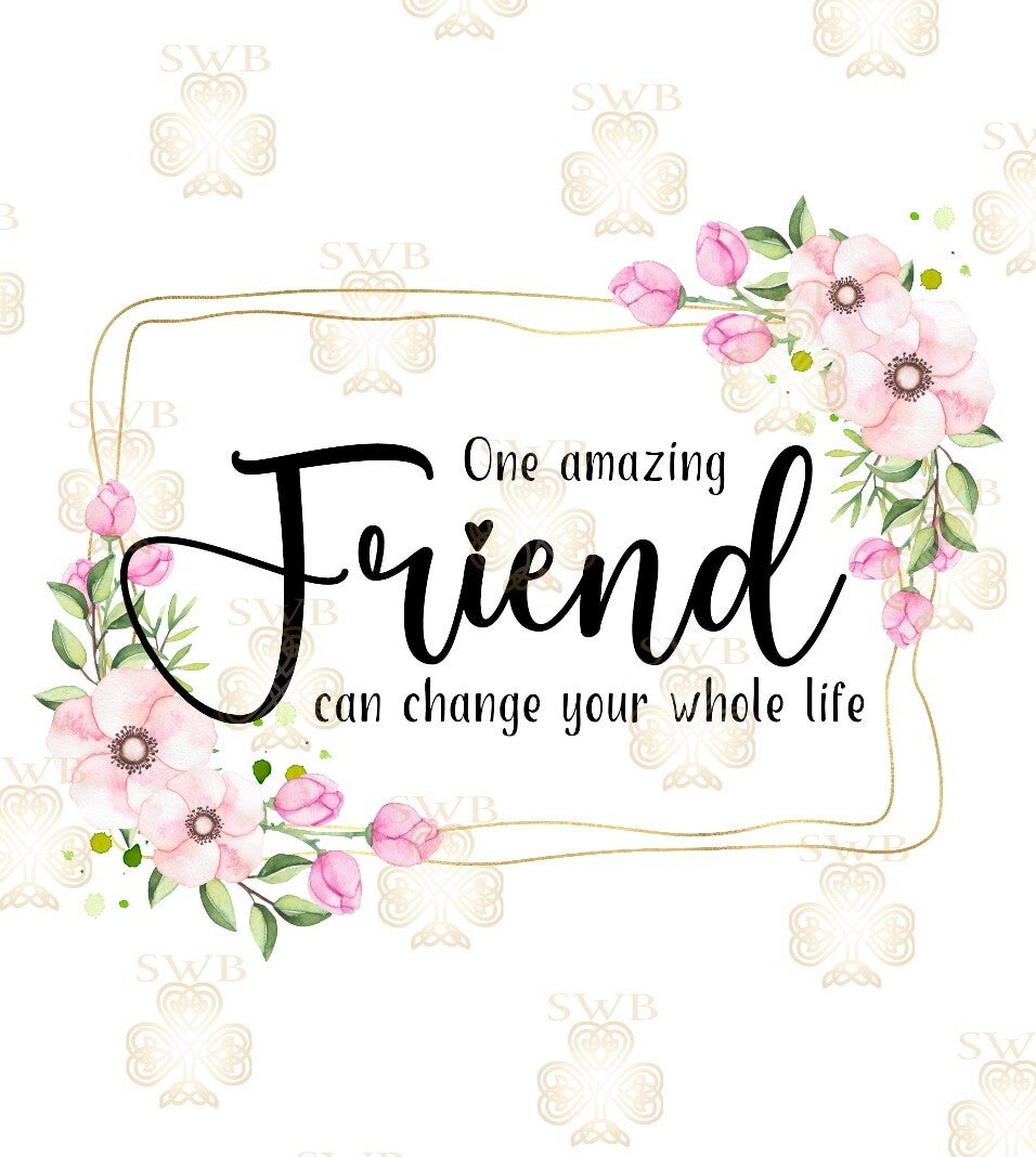 DTF or UVDTF Print - Friendship #2