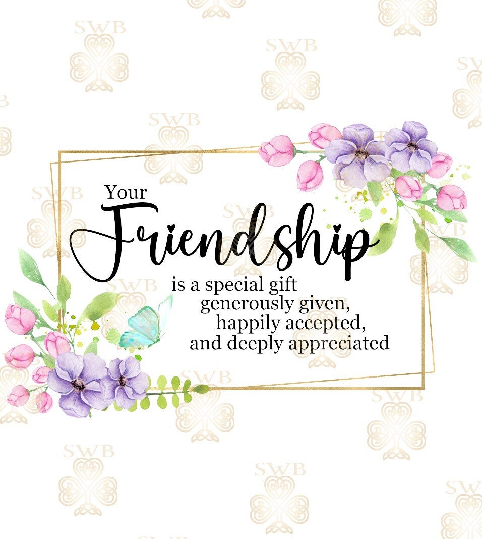 DTF or UVDTF Print - Friendship #3