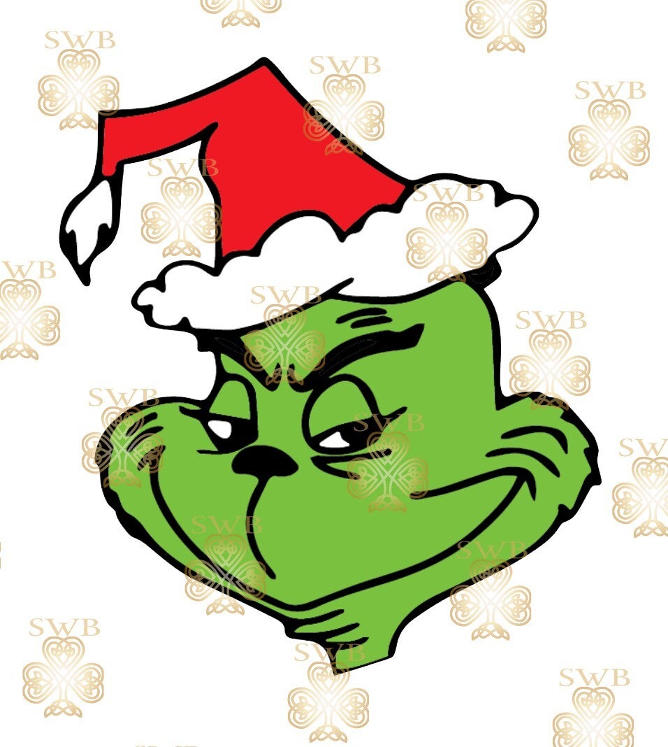 DTF or UVDTF Print -Grinch #1