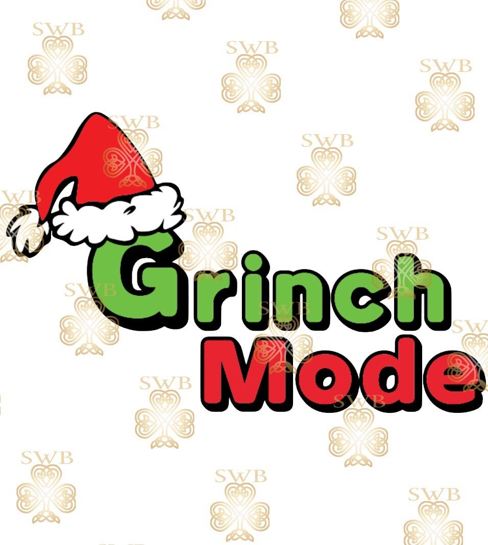 DTF or UVDTF Print -Grinch #2