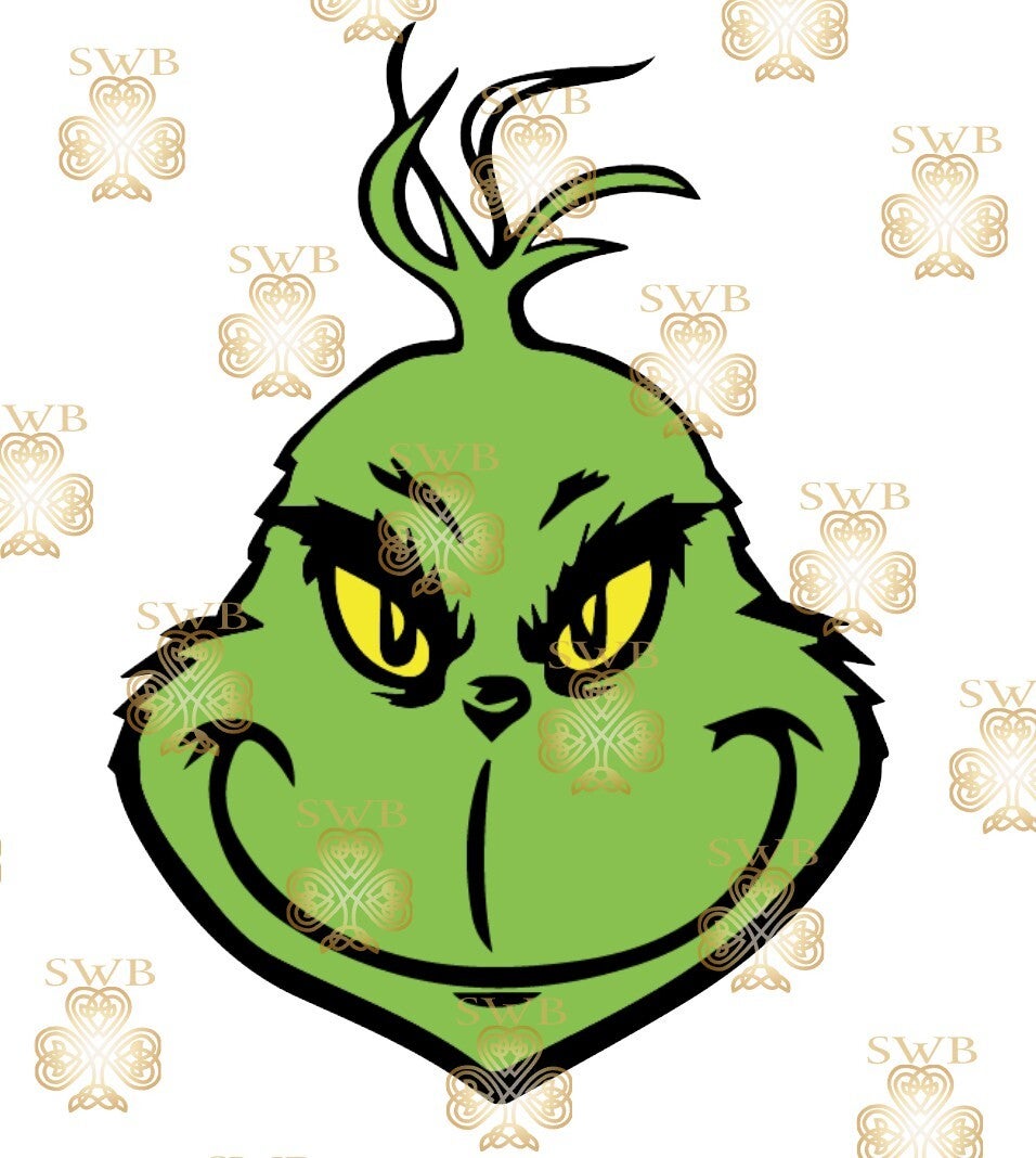 DTF or UVDTF Print -Grinch #21