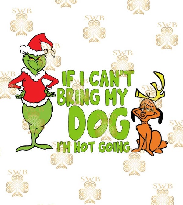 DTF or UVDTF Print -Grinch #45