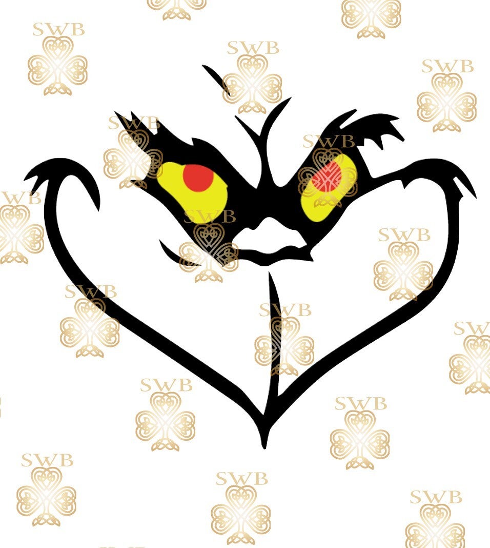 DTF or UVDTF Print -Grinch #7