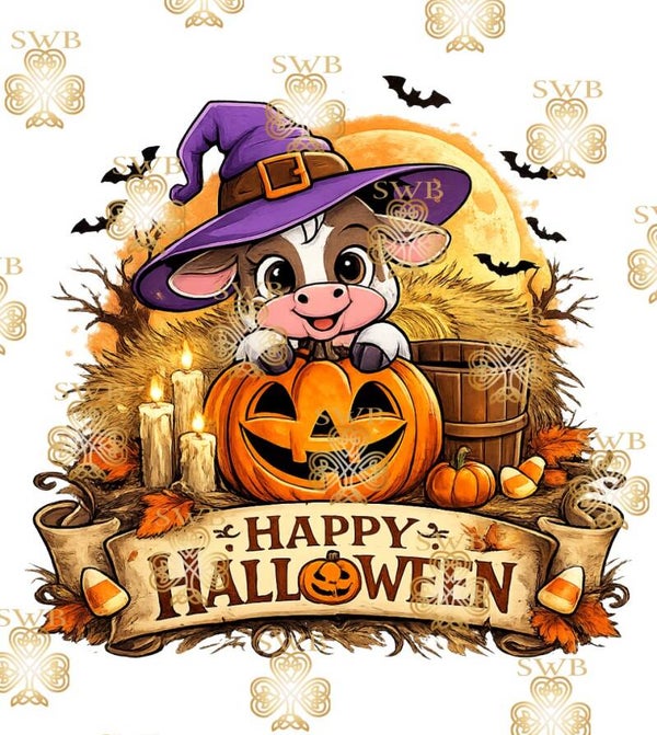 DTF or UVDTF Print -Halloween #100