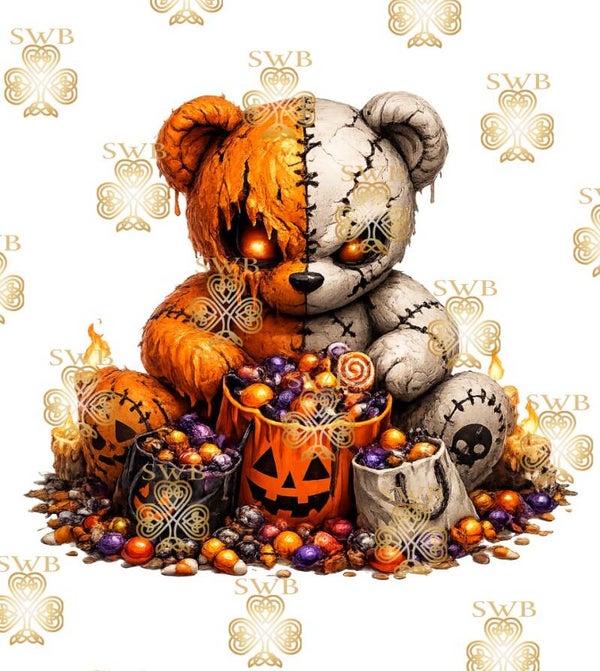 DTF or UVDTF Print -Halloween #104