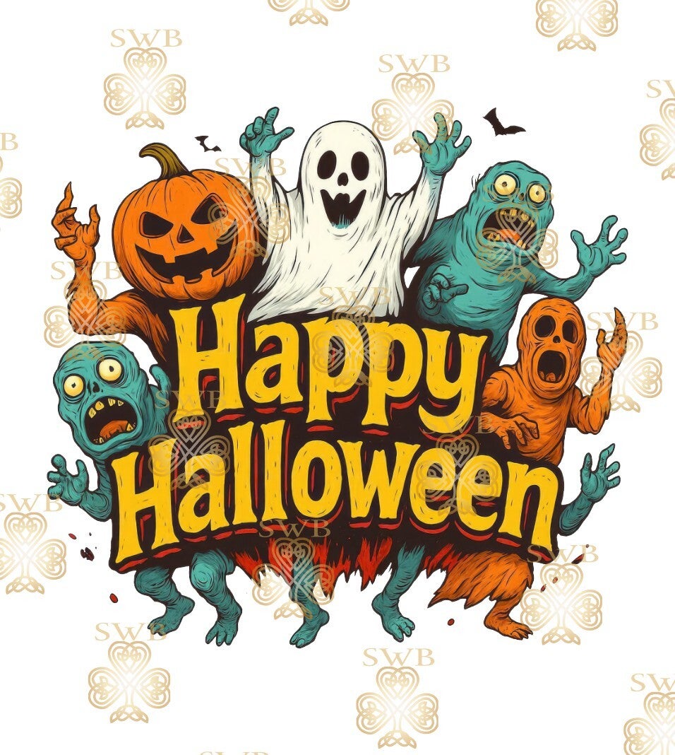 DTF or UVDTF Print -Halloween #13