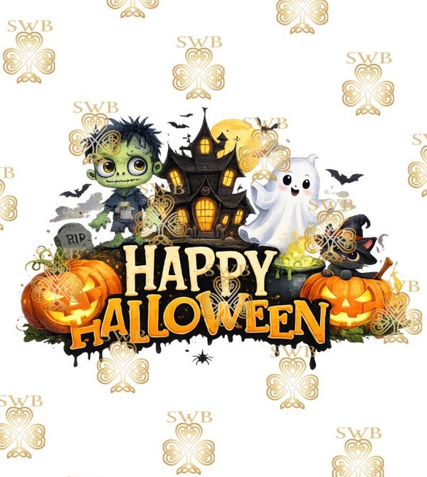 DTF or UVDTF Print -Halloween #61