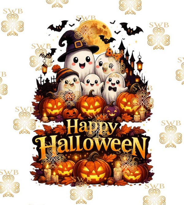 DTF or UVDTF Print -Halloween #75
