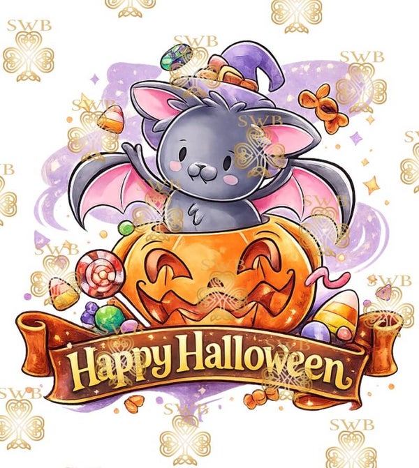 DTF or UVDTF Print -Halloween #77
