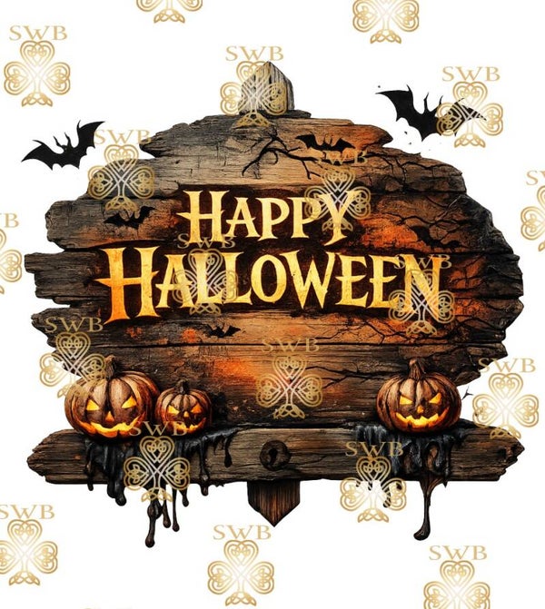 DTF or UVDTF Print -Halloween #91