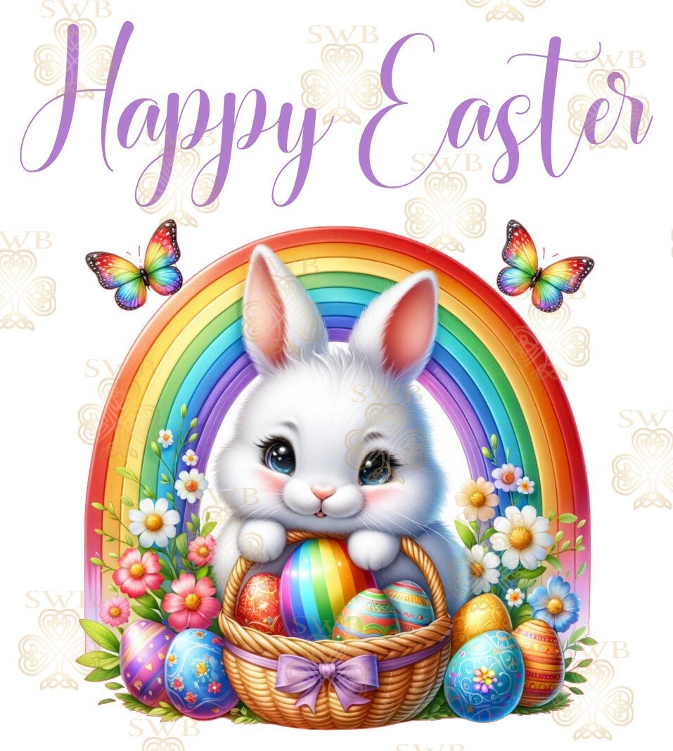 DTF or UVDTF Print -Happy Easter #4